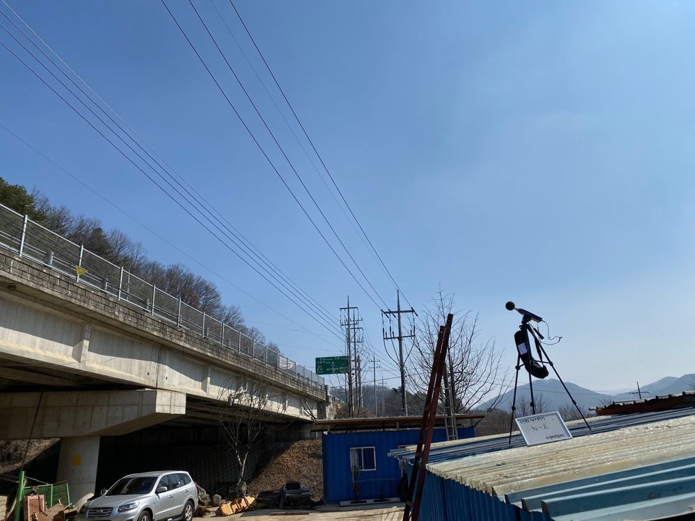 국도 교량 도로소음 측정